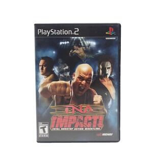 TNA Impact ( Sony PlayStation 2 PS2 ) No Manual & Tested
